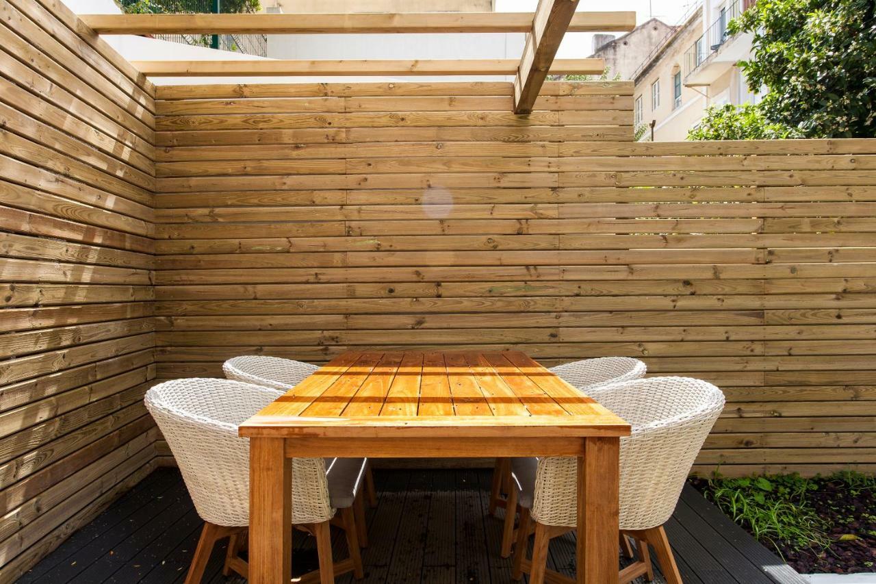 Charming Terrace - Liberdade Apartment Lisbon Exterior photo